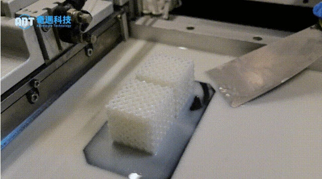 Application Results | 3D Printing Flexible Resin Block Structure Printing Case