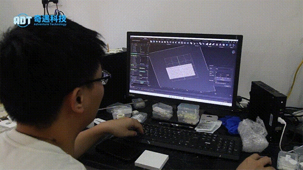Application Results | Adventure Technology Independent Research and Development Equipment Printing High Purity Large Size Complex Silicon Carbide Structure-Gradient G Curved Surface Body