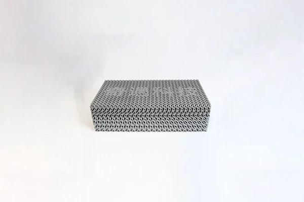 Application Results | Adventure Technology Independent Research and Development Equipment Printing High Purity Large Size Complex Silicon Carbide Structure-Gradient G Curved Surface Body