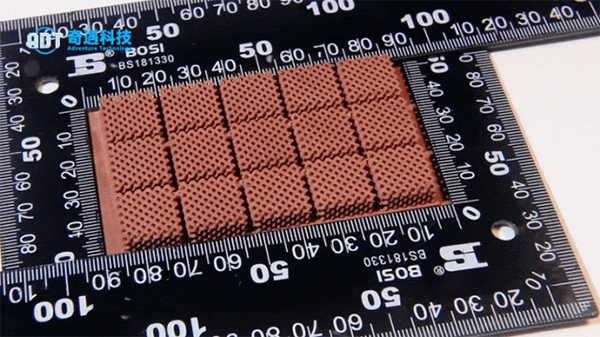 Application results | breakthrough boundaries: adventure technology light curing 3D printing metal copper powder