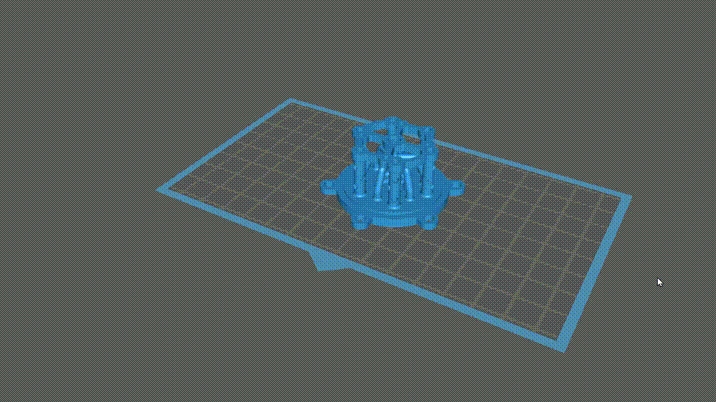 Application results | Ceramic 3D Printing Alumina Column Structure Printing Case