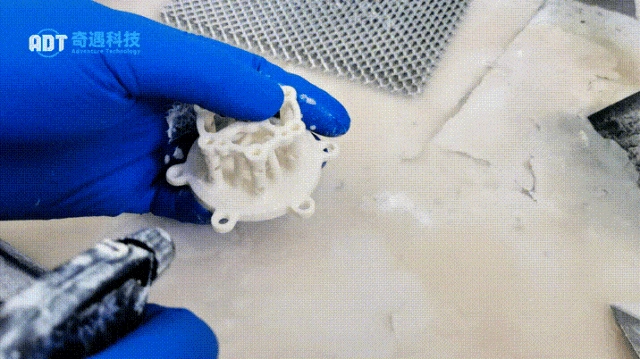 Application results | Ceramic 3D Printing Alumina Column Structure Printing Case