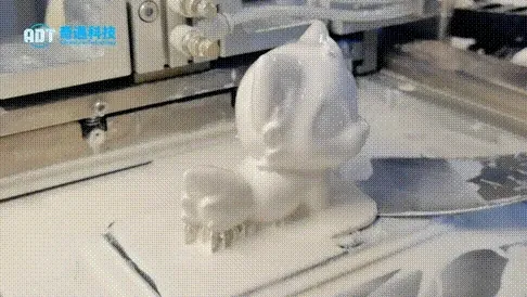 Application Results | DLP Light-Cured Ceramic 3D Printing of Alumina Process Cat