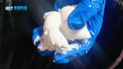 Application Results | DLP Light-Cured Ceramic 3D Printing of Alumina Process Cat