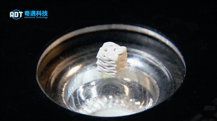 Application results | Light curing DLP 3D printing hydroxyapatite G surface structure