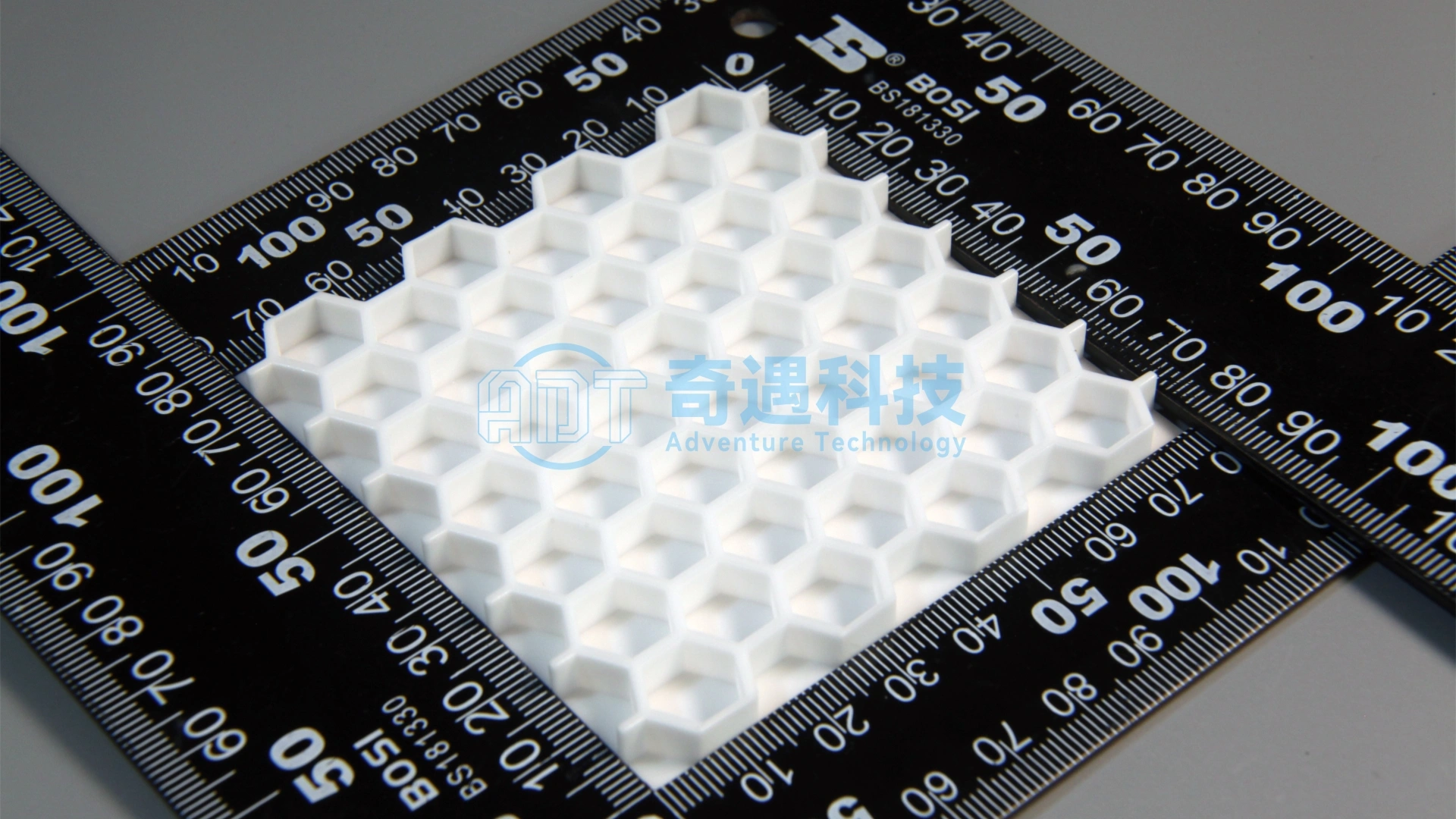 Application Results | Light Curing DLP 3D Printing Alumina Large Size Honeycomb Case