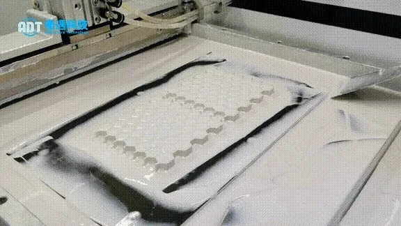 Application Results | Light Curing DLP 3D Printing Alumina Large Size Honeycomb Case