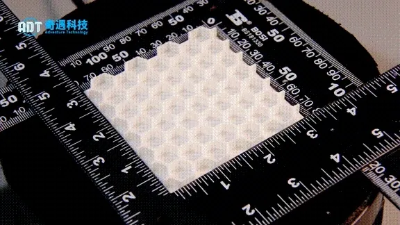 Application Results | Light Curing DLP 3D Printing Alumina Large Size Honeycomb Case