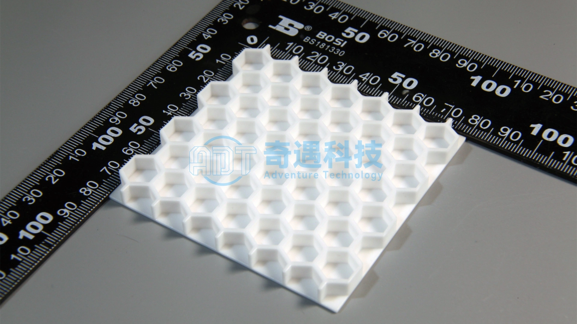 Application Results | Light Curing DLP 3D Printing Alumina Large Size Honeycomb Case