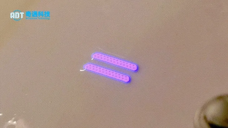 Application results | Light curing DLP 3D printing alumina porous mounting plate case