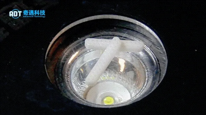 Application results | Light curing DLP 3D printing alumina porous mounting plate case