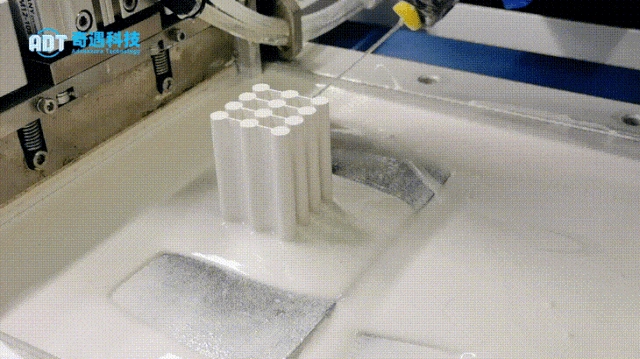 Application Results | Light Curing DLP 3D Printing Alumina Ceramic Hollow Circular Tube Case