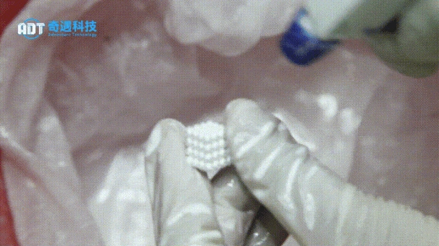 Application results | Zirconia six-sided exquisite body printing case