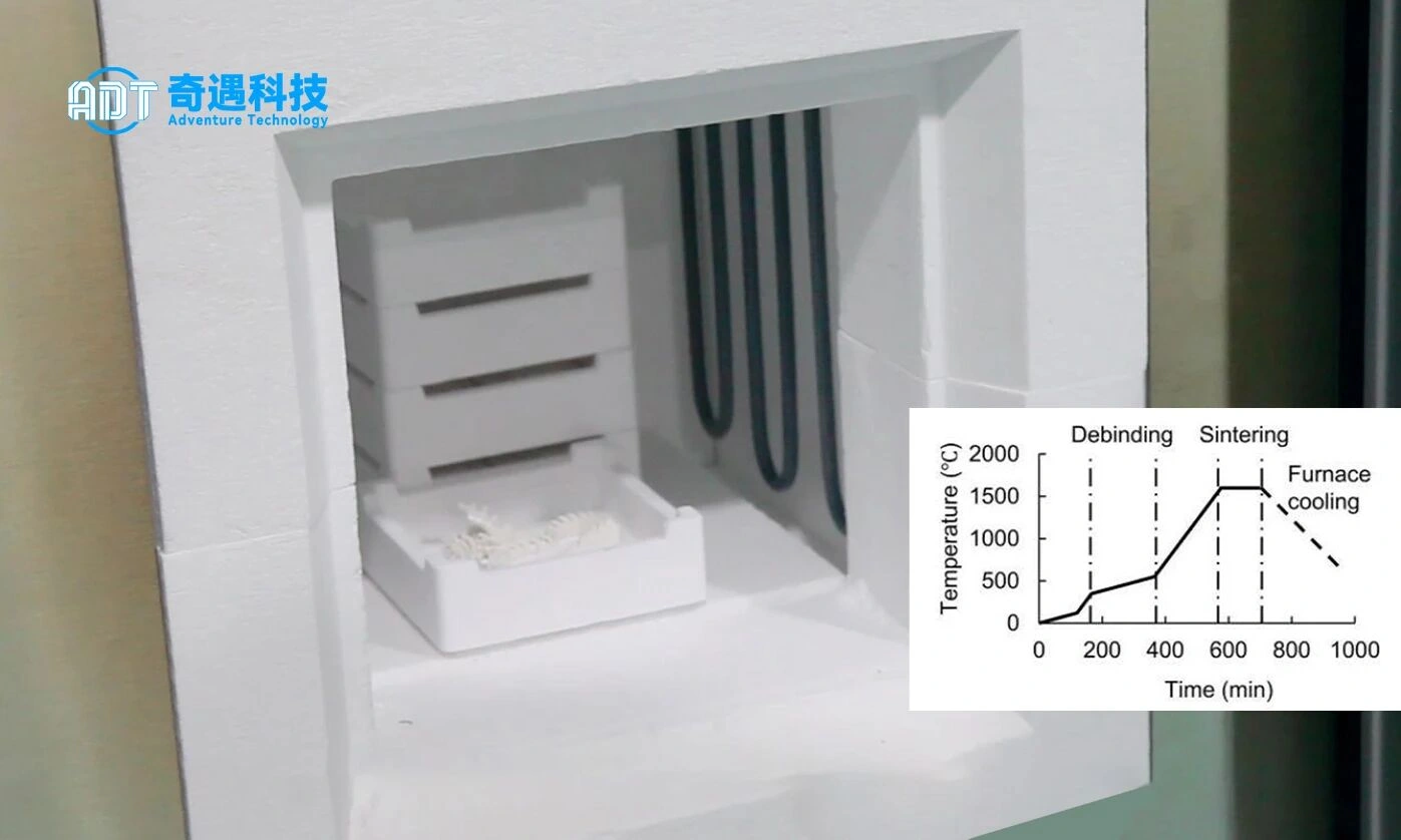 Ceramic Sintering Process: How To Design Heating Curves For DLP 3D Printing