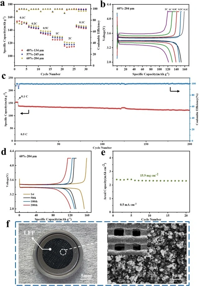 Direct Writing 3D Printing Equipment Prints Lithium Iron Phosphate Battery