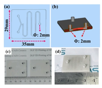 DLP 3D Printing Of AlN Ceramics: How Solid Loading Affects Thermal Conductivity