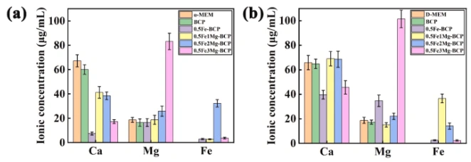 Effect of Fe-Mg Co-Doping on the Comprehensive Properties of 3D-Printed Biphasic Calcium Phosphate Ceramics