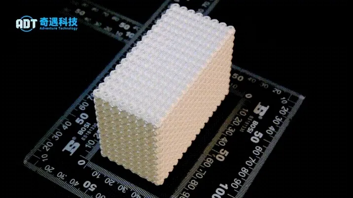 How to Ceramic 3D Printing Silicon Aluminum Composite Intricate Hexahedron By Digital Light Processing