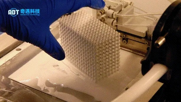 How to Ceramic 3D Printing Silicon Aluminum Composite Intricate Hexahedron By Digital Light Processing