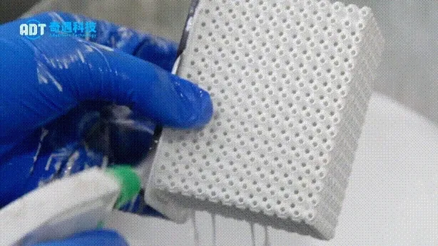 How to Ceramic 3D Printing Silicon Aluminum Composite Intricate Hexahedron By Digital Light Processing