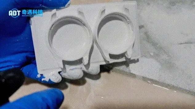 How to make a zirconia watch case through DLP ceramic 3D printing?