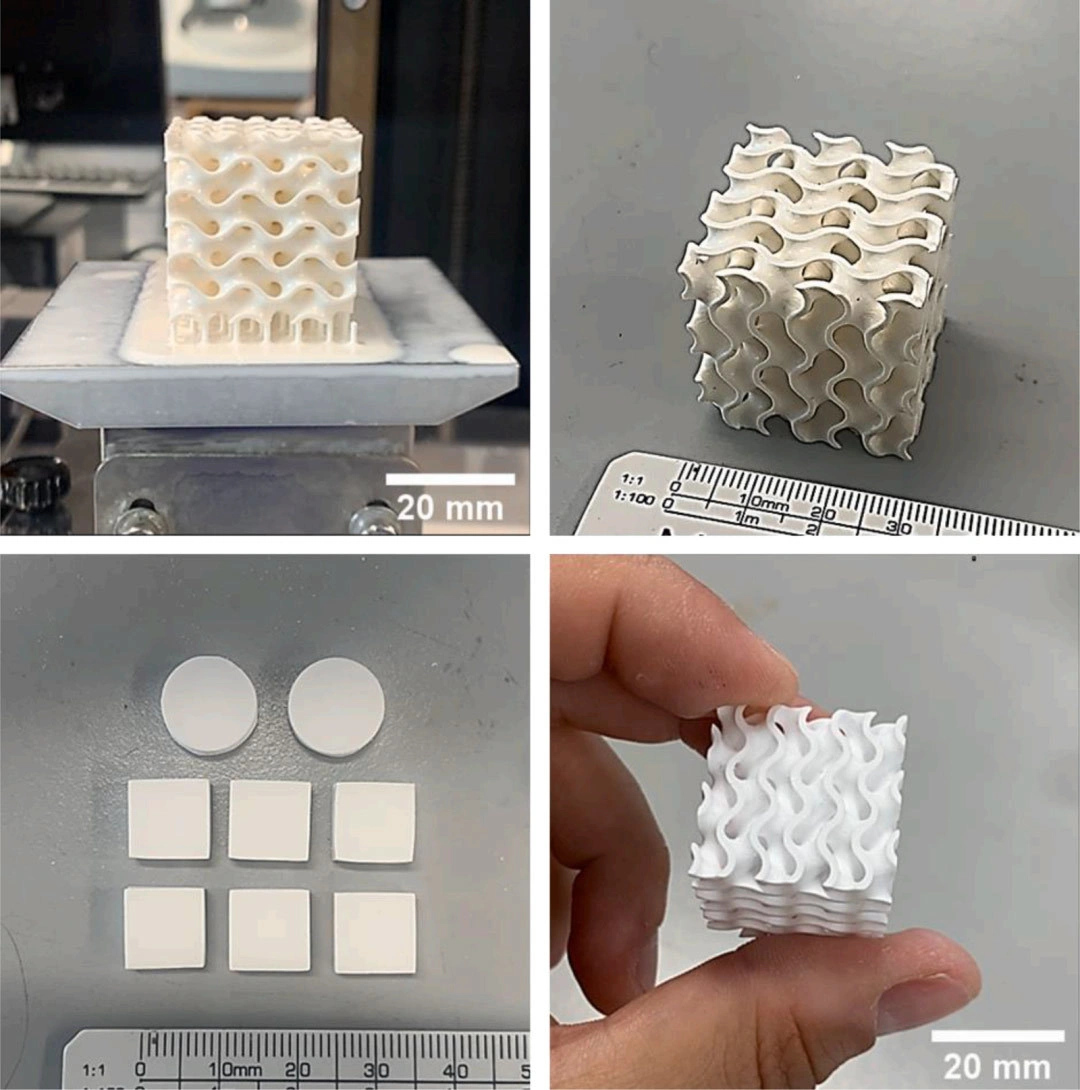 Industry New Knowledge... Light-cured DLP 3D printing sodium-beta-alumina solid ceramic electrolyte.