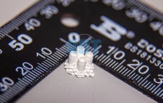On The Fabrication Of 100 Μm Zirconia Thin-Wall Structures Using A 25 Μm Resolution DLP Ceramic 3D Printing System
