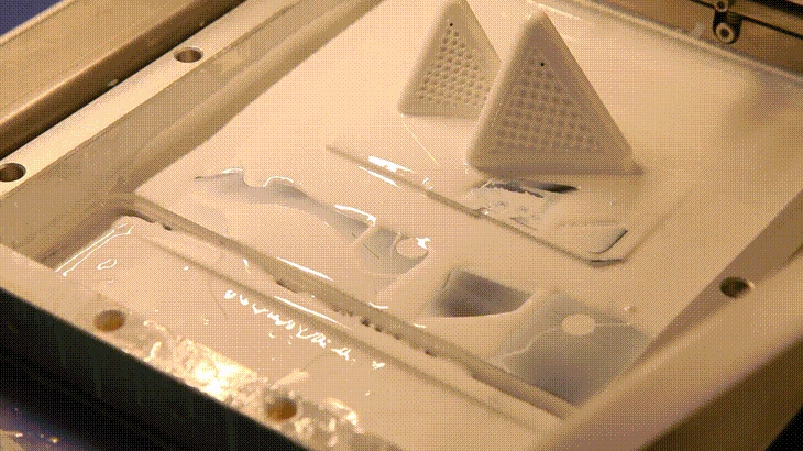 Standard Models DLP Ceramic 3D Printer: Zirconia Hollow Lampshade Project Case Study