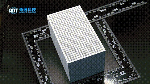 Zirconia 3D Printing: Ultra-Large Format Micro-Pore Matrix