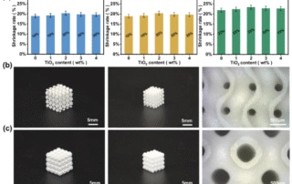 Zirconia Toughened Alumina: Low-Temperature Sintering For 3D Printed Ceramic Parts