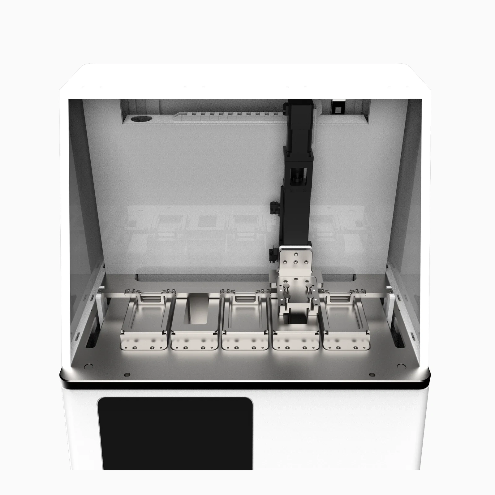 Multi-Material DLP 3D Printer — interior