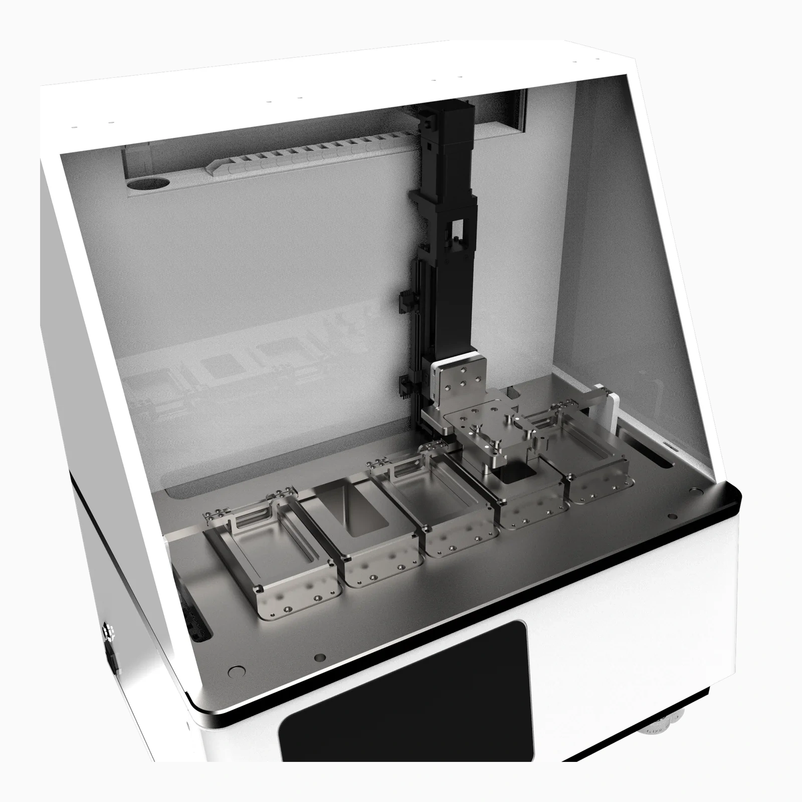 Multi-Material DLP 3D Printer — interior 2