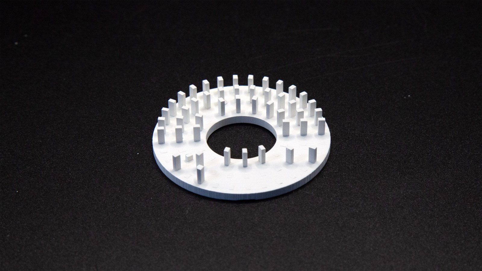 Potassium sodium niobate 3D ceramic printing sample