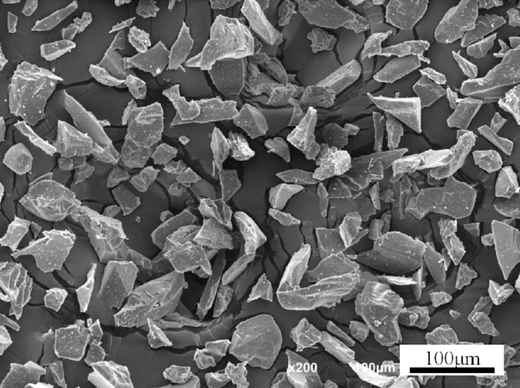 SEM micrograph of sintering stress cracks caused by thermal mechanical coupling in complex ceramic 3D printed parts - sintering stress control strategies